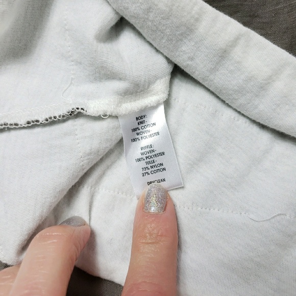 Loft Gradiant Layered Ruffle Dress - Picture 4 of 5